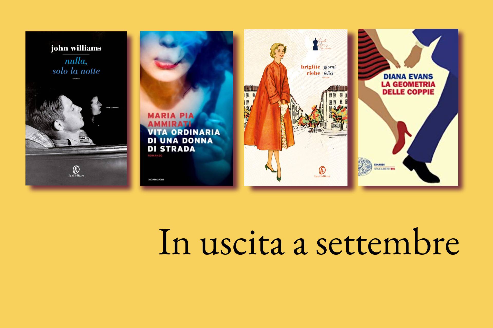 Libri in uscita a settembre 2021 - Libri consigliati